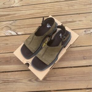 Dr. Marten Maybole Mule Open Toe with Strap